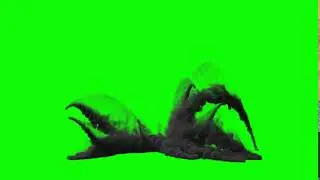 Green Background Video (Blast)