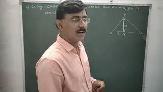 ssc, Pythagoras Theorem ,problems based on theorem of Geometric mean.
