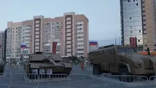 Выставка образцов НАТОвской техники в Челябинске