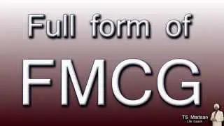 Full form of FMCG