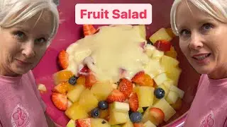 Mayo does NOT go in a fruit salad Momma 😭