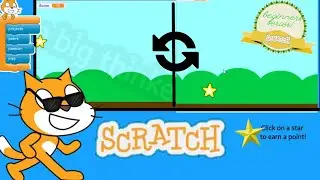 Scratch| Clicker Game in scratch  for Kids *Part 1*|The Big Thinkers(For Kids)