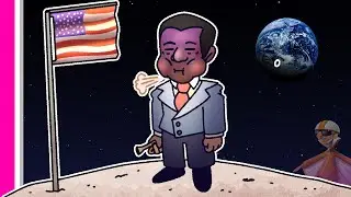 Louis Armstrong, THE FIRST MAN ON THE MOON.