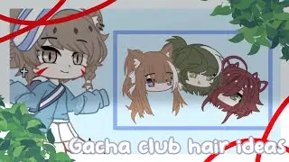 Gacha club hair ideas🎊