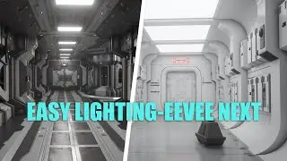 Easy Lighting EEVEE NEXT Blender 4.2 Tutorial