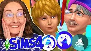 Sims 4 but every sim is a different pack... that came out in 2022 challenge