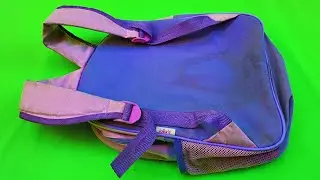 From trash to treasure: upcycle your old school backpack into something unbelievably luxurious