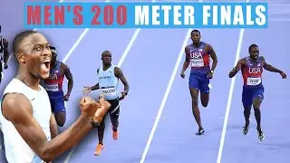 Men's 200 Meter Finals Were FANTASTIC || 2024 Paris Olympic Games