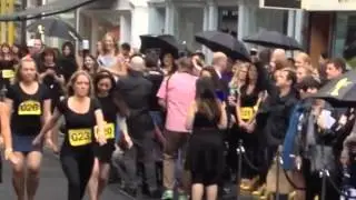 Revange wears Prada Street Strut With Lisa Snowdon