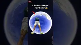 🤯 I Found Strange Footballer Sculpture in Real Life On Google Earth! 