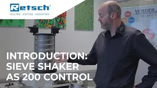Sieve Shaker AS 200 control #RETSCH #sieveshaker #laboratoryinstruments