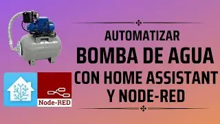 Water Pump automation with Home Assistant and Node-Red.