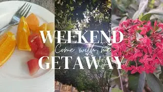 Come with me on a relaxing  weekend getaway 😊😎