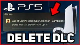 PS5 HOW TO DELETE DLC!