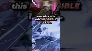 How Did I WIN this IMPOSSIBLE 1 VS. 3 in Apex Legends 
