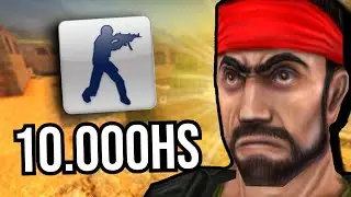 ASI SE VEN 10.000 HORAS EN CS 1.6