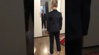 Вырос мой сыночек быстро из костюма школьного первого класса