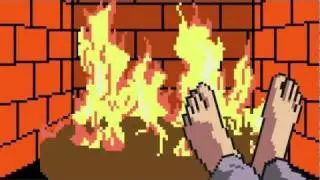 Super 8 Bit Fireplace