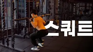 [스쿼트] 운동 자세 영상