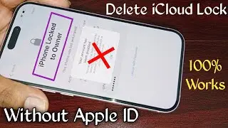 Delete iCloud Lock🔐 in 5 Minute 100%✅ || Without Apple ID Remove Activation Lock All iPhone Fixed
