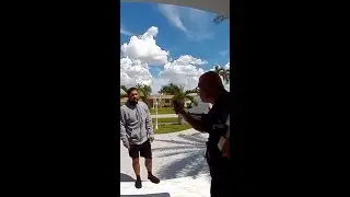 Delivery driver stops attempted robbery