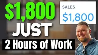 How I Made $1800 in Just 2 Hours (Not Clickbait- Proof Inside)