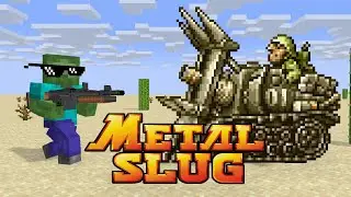 METAL SLUG CHALLENGE - Minecraft Animation