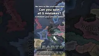 HOI4 Spot All 5 Mistakes! #shorts #hoi4