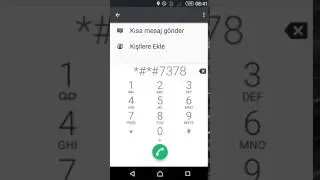 Sony Cihazlarda Servis Test Menüsü Nasıl Açılır?