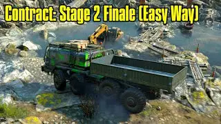 Snowrunner | Stage 2 Finale(Easiest way) | Burning Mill, Tennessee USA