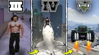 ADDING the MOST WEIRD & FUNNY Mods in GTA Games! (GTA 3 → GTA 5)