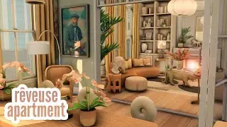 rêveuse apartment \\ The Sims 4 CC speed build