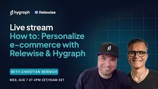 How to personalize e-commerce with Relewise and Hygraph