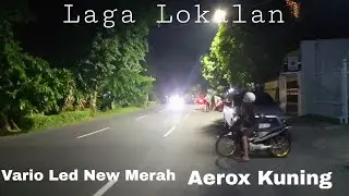 ( AEROX OLD ) ( VARIO LED NEW MERAH )
