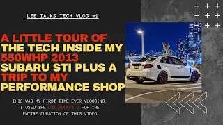 A Little Tour of my 550whp Subaru STi and my Trip to The Shop CT to get Some Work Done.