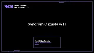 Paweł Zajączkowski - Syndrom Oszusta w IT