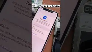 A New Display was Detected Problem fix in iPhone 