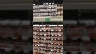 NUTELLA AT LANDERS #nutella #hazelnut #spread #shortvideo #shorts #short #shortsvideo #foryou #yt