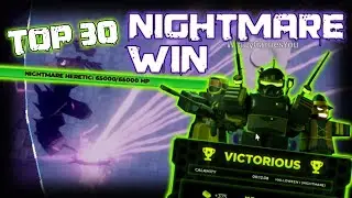 TDX HALLOWEEN NIGHTMARE TRIUMPH - TOP 30 | Roblox Tower Defense X
