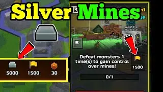 New Silver Mines Task in Clan War - Pixel Gun 3D 5k silver