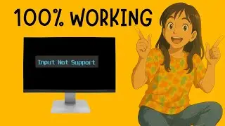 How To FIX  Input Not Supported Monitor Issue In Windows 11