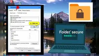 Folder secure in desktop easily coustom in windows 7,10,11 #tipsandtricks #computer #tipsandtrick