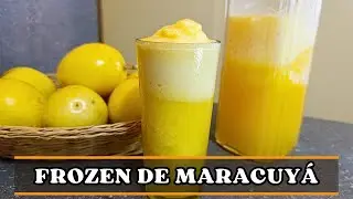 Frozen de Maracuyá 🍈 | Recetas del Profe