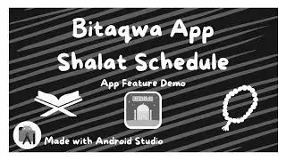 Bitaqwa App | Shalat Schedule Feature | Android Studio