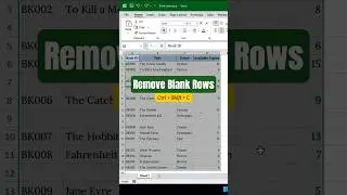 Blank Rows Gone in Seconds! Excel Filter Trick