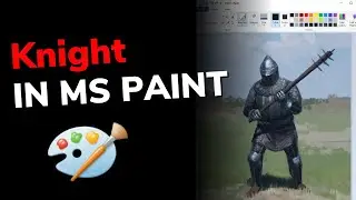 Painting a Knight in MS Paint