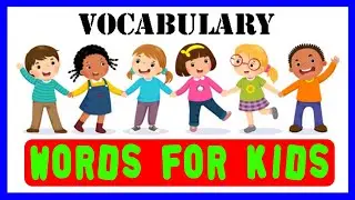 🌟 Boost Your Kid's Vocabulary Words | Toddler Vocabulary | Kindergarten Vocabulary 🚀📚