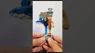 Слепил Босса брэйнрота из пластилина 