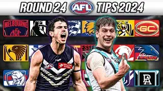 AFL Round 24 | Tips & Predictions 2024