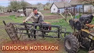 🇺🇦There will be no hunger! Small mechanization❗️We plant 7 varieties of POTATOES! Spring plowing